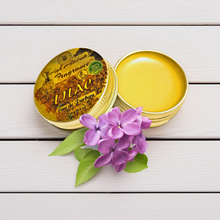 LILAC Perfume - Eau de Parfum - Solid Balm - Aromatherapy Essential Oils (Syringa vulgaris, Hyacinth, Orris, Heliotrope, Violet) - Natural Fragrance