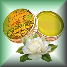 GARDENIA Perfume - Eau de Parfum - Solid Balm - Aromatherapy Essential Oils (Gardenia Grandiflora, Frangipani, Jasmine, Lily, Champaca) - Natural Fragrance