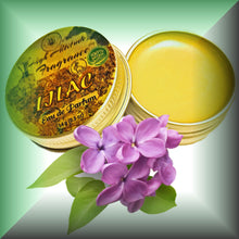 LILAC Perfume - Eau de Parfum - Solid Balm - Aromatherapy Essential Oils (Syringa vulgaris, Hyacinth, Orris, Heliotrope, Violet) - Natural Fragrance