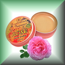 ROSE Perfume - Eau de Parfum - Solid Balm (Tea Rose, De Mai, Otto Oil, Rosa Damascena, Centifolia) - Natural Organic Fragrance - Wedding Party Travel Seminar Guest Favors Gifts for Women