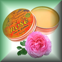 ROSE Perfume - Eau de Parfum - Solid Balm (Tea Rose, De Mai, Otto Oil, Rosa Damascena, Centifolia) - Natural Fragrance - Wedding Party Travel Seminar Guest Favors Gifts