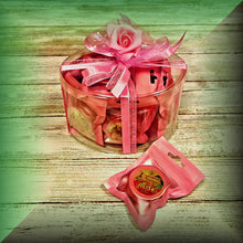Pack of 10pcs Gift Box - ROSE Perfume - Eau de Parfum - Solid Perfume Balm (with Rose Otto Oil, Rosa Damascena, Rose De Mai, Tea Rose) - All-Natural & Organic - Perfect for weddings, parties, travel groups, or a family.