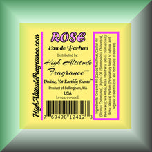 ROSE Perfume - Eau de Parfum - Solid Balm (Tea Rose, De Mai, Otto Oil, Rosa Damascena, Centifolia) - Natural Fragrance - Wedding Party Travel Seminar Guest Favors Gifts