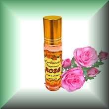 ROSE Perfume Oil - Huile de Parfum (with Tea Rose, De Mai, Otto Oil, Rosa Damascena, Centifolia) - All-Natural Fragrance - Wedding Party Travel Seminar Guest Favors Gifts