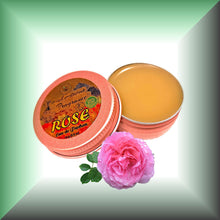 ROSE All-Natural Solid Perfume - Eau de Parfum (with Rose Otto, Rosa Damascena)