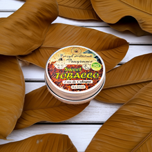 SWEET TOBACCO Cologne - Eau de Cologne - Solid Balm - Aromatherapy Essential Oils (Nicotiana Tabacum, Honeysuckle, Bergamot, Labdanum, Cinnamon, Vanilla, Orris, Oud) - Natural Fragrance