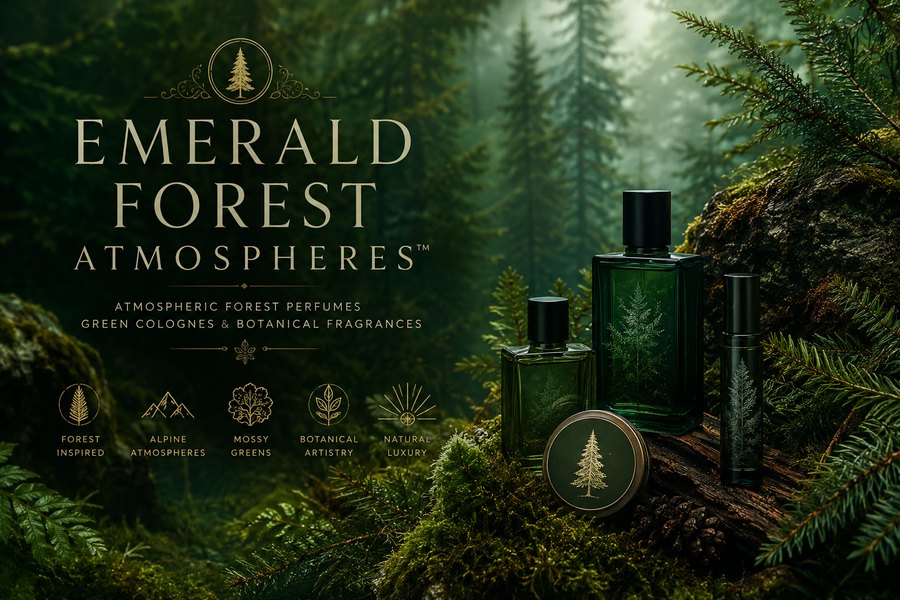 Emerald Forest Atmospheres™ Forest Perfumes & Green Colognes | Atmospheric Solid Fragrances