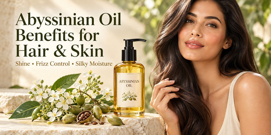 Abyssinian Oil Benefits for Hair, Frizz, Face and Skin: How to Use Crambe Oil