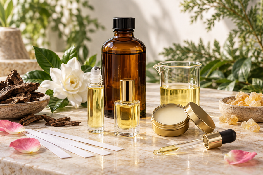 How to Use Perfume Concentrate to Make Perfume Oil, Roll-On Perfume & Solid Perfume