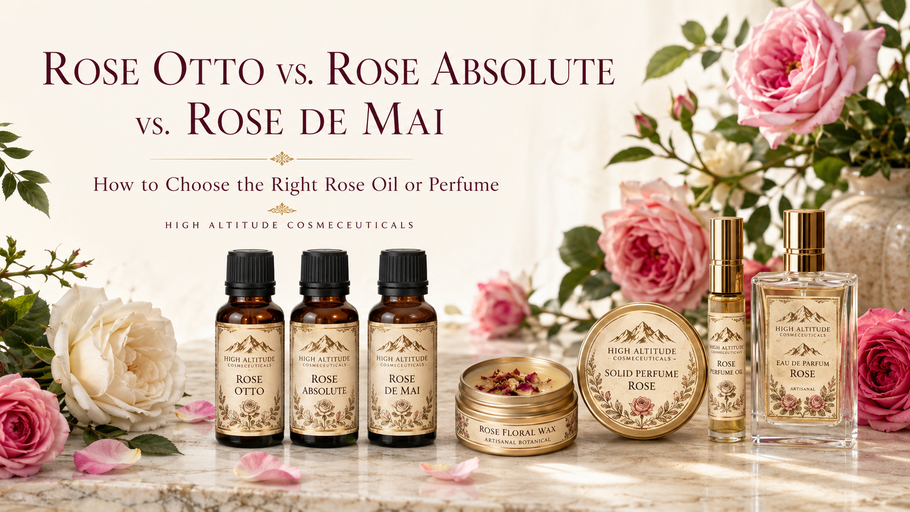 Rose Otto vs. Rose Absolute vs. Rose de Mai: How to Choose the Right Rose Oil or Perfume