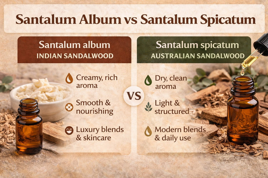 Santalum Album vs Spicatum: Key Differences & Which to Choose