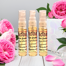 ROSE Perfume - Eau de Parfum Spray (Tea Rose, De Mai, Otto Oil, Rosa Damascena, Centifolia) - Natural Fragrance - Wedding Party Travel Seminar Guest Favors Gifts