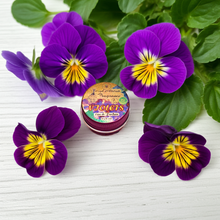 VIOLETS Perfume - Eau de Parfum - Solid Balm (Viola Odorata, Orris, Lavender, Heliotrope, Hyacinth, Vanilla) - Natural Fragrance - Wedding Party Travel Seminar Guest Favors Gifts