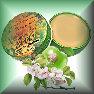 APPLE BLOSSOM Perfume - Eau de Parfum - Solid Balm - Aromatherapy Essential Oils (Pyrus malus, Lily, Jasmine, Rose, Cassie, Gardenia, Freesia, Almond) - Natural Fragrance