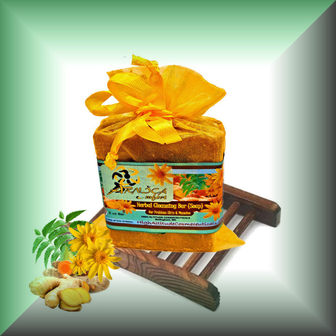 ARNICAmfort™ ARNICA Therapeutic Herbal Cleansing Bar (Soap) for Problem Skin & Sore Muscles