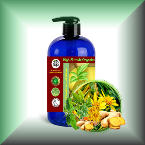 ATHLETHERAPY™ Muscle Rescue – Deep-Tissue Massage Oil in a 16 fl oz bottle with pump dispenser.
