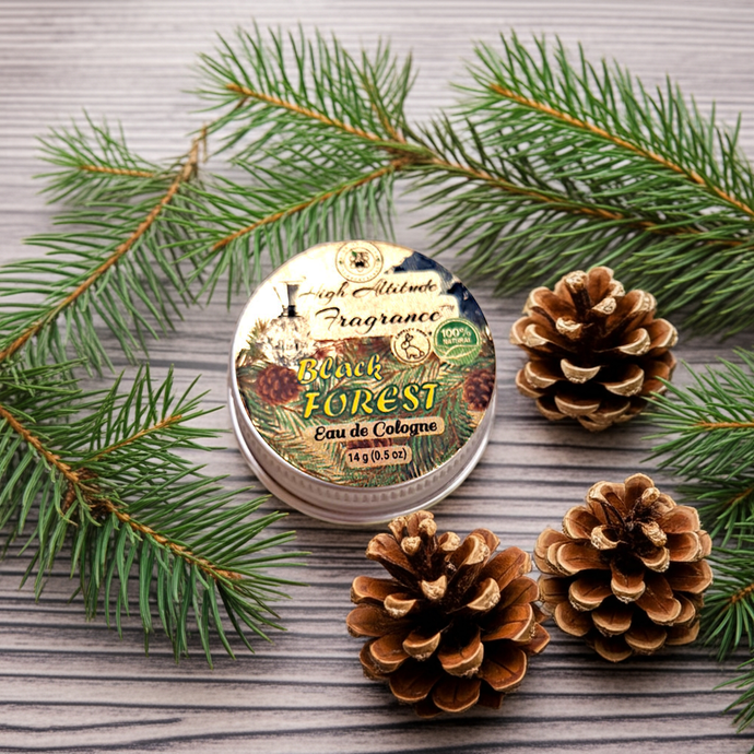 BLACK FOREST Cologne - Eau de Cologne - Solid Balm - Aromatherapy
