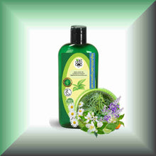 Beside the Still Waters™ Calming Body Massage Oil in a 4 fl oz bottle with dispenser cap.