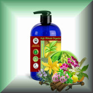 Blossom Groves™ Citrus-Floral Antioxidant Body Massage Oil for Glowing Skin in a 16 fl oz bottle with pump dispenser.