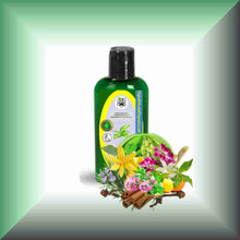 Blossom Groves™ Citrus-Floral Antioxidant Body Massage Oil for Glowing Skin in a 2 fl oz bottle with dispenser cap.