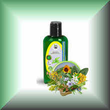 Echoes of the Wild™ Wild Meadow Herbal Body Massage Oil in a 2 fl oz bottle with dispensing cap.