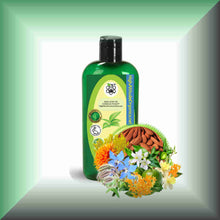 Enchanting Days™ Golden Floral & Osmanthus Body Massage Oil in a 4 fl oz bottle with dispenser cap.