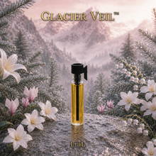 Glacier Veil™ Alpine Forest Perfume & Cologne Concentrate – Jasmine, Cyclamen & Lily | Oil-Soluble