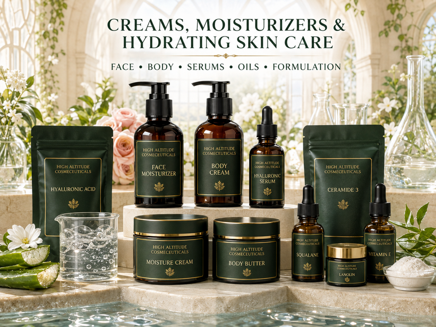 Face & Body Creams, Moisturizers & Hydrating Skin Care