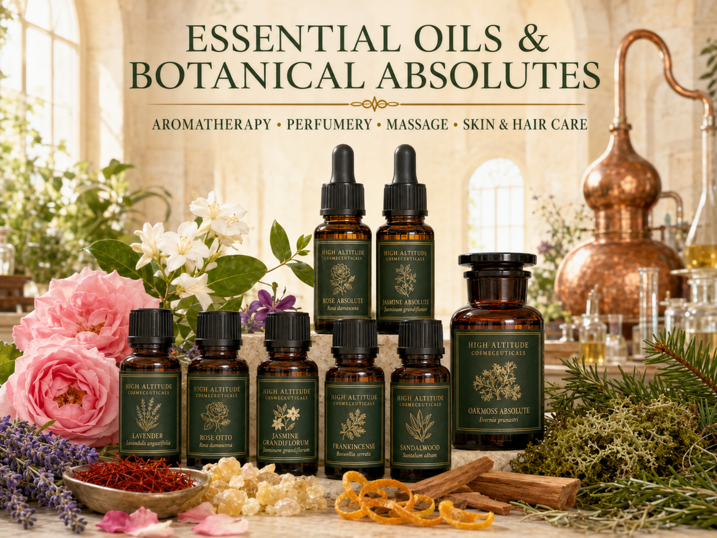 Essential Oils & Botanical Absolutes | Aromatherapy, Perfumery, Skin & Hair Care