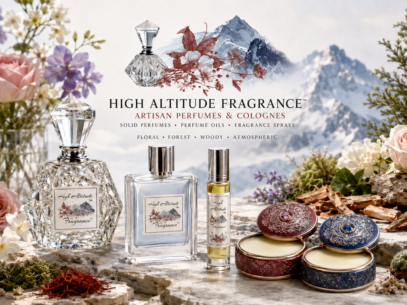 High Altitude Fragrance™ | Artisan Solid & Liquid Perfumes, Colognes & Botanical Scents