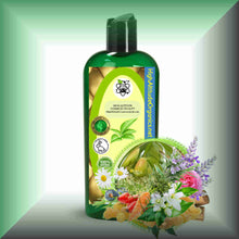 Herbaceous Jojoba™ Facial Massage Oil for Sensitive Skin in a 8 fl oz bottle with dispenser cap.