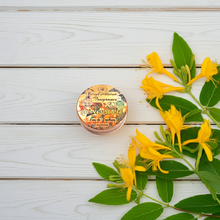 HONEYSUCKLE Solid Perfume-Eau de Parfum-Aromatherapy Balm-with-Essential Oils-Lonicera Caprifolium-Labdanum-Jasmine-Vanilla-Honey-Natural-Organic-Fragrance