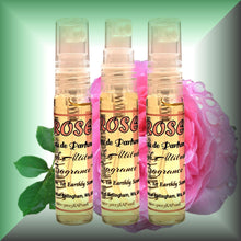 ROSE Perfume - Eau de Parfum - Spray Vaporizer (Tea Rose, De Mai, Otto Oil, Rosa Damascena, Centifolia) - Natural Fragrance - Wedding Party Travel Seminar Guest Favors Gifts