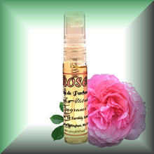 ROSE Perfume - Eau de Parfum - Spray Vaporizer (Tea Rose, De Mai, Otto Oil, Rosa Damascena, Centifolia) - Natural Fragrance - Wedding Party Travel Seminar Guest Favors Gifts