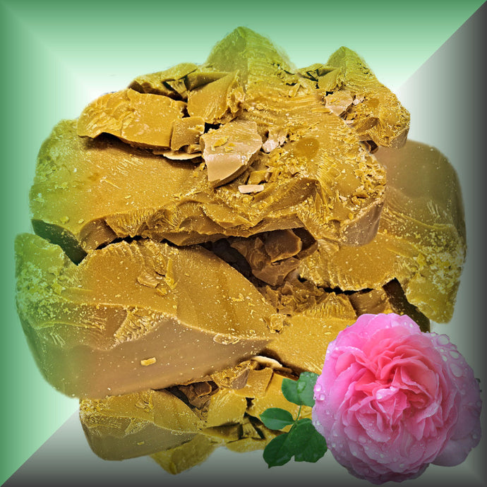 Rose Floral Wax (Rosa Damascena) - 100% Pure & Natural