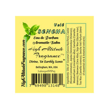 SENCHA VEIL -  Botanical Green Tea Solid Perfume with Bergamot, Jasmine, Gardenia