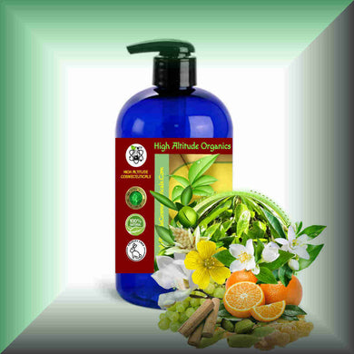 Songs of the Orient™ Body Massage Oil | Champaca, Jasmine & Sandalwood in a 16 fl oz bottle with pump dispenser.