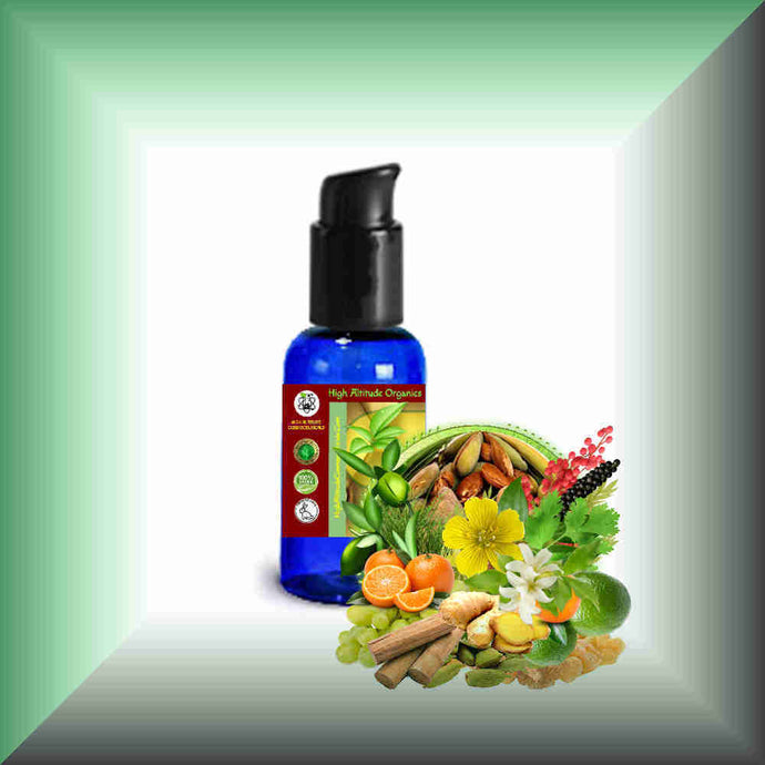 Spice of Life™ Citrus-Spice Body Massage Oil | Aromatherapy in a 1 fl oz bottle with pump dispenser.