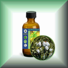 Cedarwood Essential Oil (Texas, Juniperus mexicana) – Aromatherapy, Skin Care & Perfumery in a 2 fl oz glass bottle with cap.