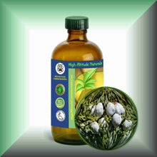 Cedarwood Essential Oil (Texas, Juniperus mexicana) – Aromatherapy, Skin Care & Perfumery in a 8 fl oz glass bottle with cap.