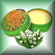 VALLEY LILY Perfume - Eau de Parfum - Solid Balm (Muguet, Fresh Lily, Mimosa, Cassie, Hyacinth) - Natural Organic Fragrance - Wedding Party Travel Seminar Guest Favors Gifts