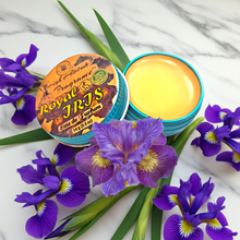 ROYAL IRIS Perfume — Eau de Parfum • Solid Balm • Aromatherapy Essential Oils (Iris Florentina, Tangerine, Violet, Rose, Tropical Fruit,  Vanilla, Chocolate) — Natural Fragrance
