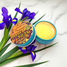 ROYAL IRIS Perfume — Eau de Parfum • Solid Balm • Aromatherapy Essential Oils (Iris Florentina, Tangerine, Violet, Rose, Tropical Fruit,  Vanilla, Chocolate) — Natural Fragrance