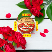 CARNATION Perfume - Eau de Parfum - Solid Balm - Aromatherapy Essential Oils (Dianthus Caryophyllus, Lily, Fresh Floral Spicy Clove) Natural Fragrance