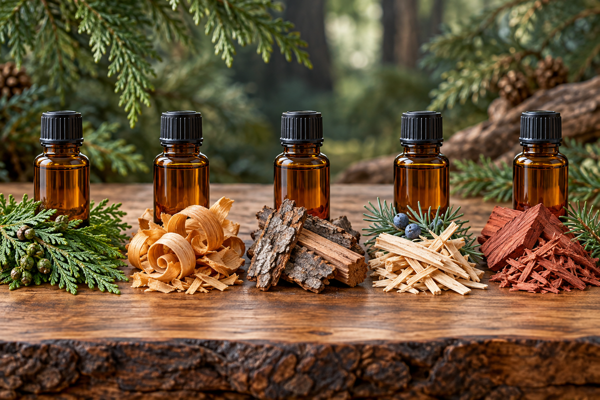 Cedarwood & Cedar Leaf Essential Oils