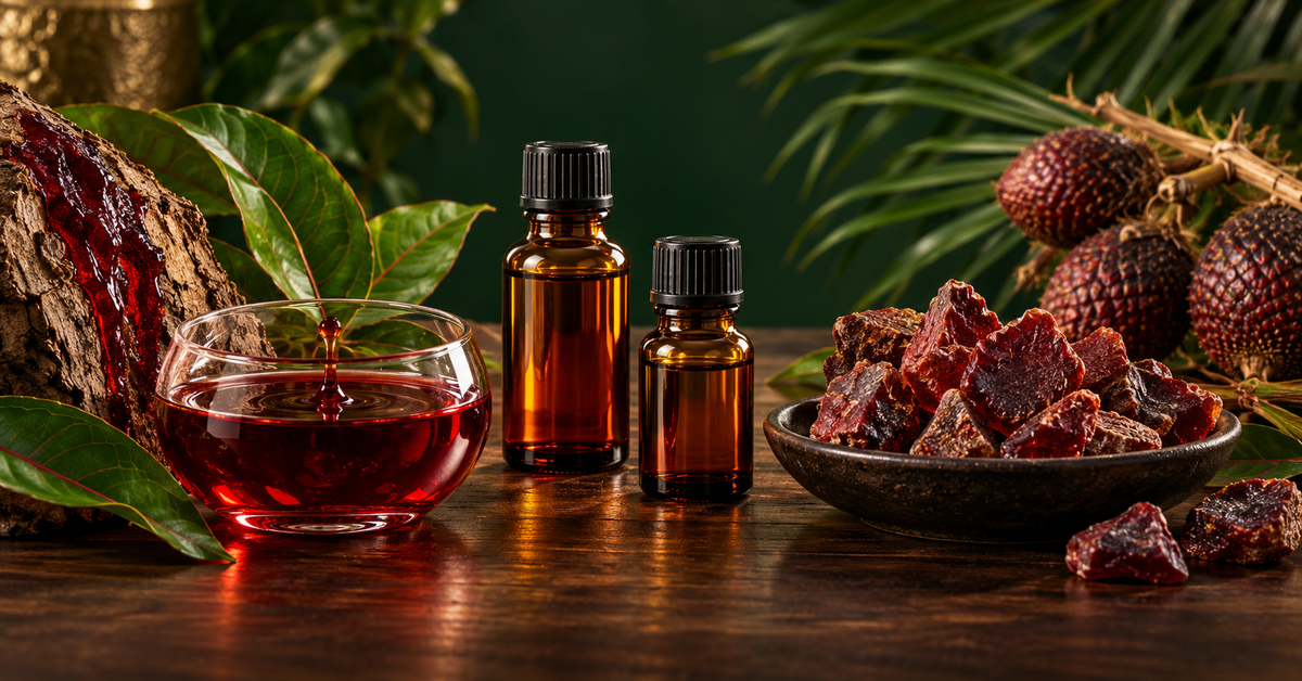 Dragon’s Blood Oils & Resins | Croton Lechleri & Daemonorops Draco