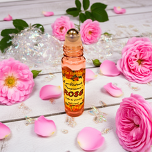 ROSE Perfume Oil - Huile de Parfum (with Tea Rose, De Mai, Otto Oil, Rosa Damascena, Centifolia) - All-Natural Fragrance - Wedding Party Travel Seminar Guest Favors Gifts