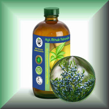 Cedarwood Essential Oil (Virginian, Juniperus virginiana) – Aromatherapy, Skin Care & Perfumer in a 16 fl oz glass bottle with a cap.