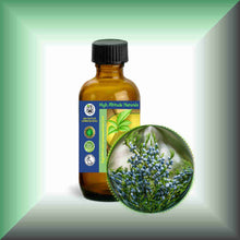 Cedarwood Essential Oil (Virginian, Juniperus virginiana) – Aromatherapy, Skin Care & Perfumery in a 2 fl oz glass bottle with a cap.