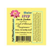 Water Lily Solid Perfume – Clean Aquatic Floral with Lotus, Freesia & Soft Citrus